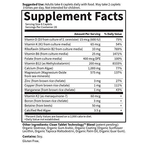 120 Vegetarian Caplets Calcium Supplement C28335