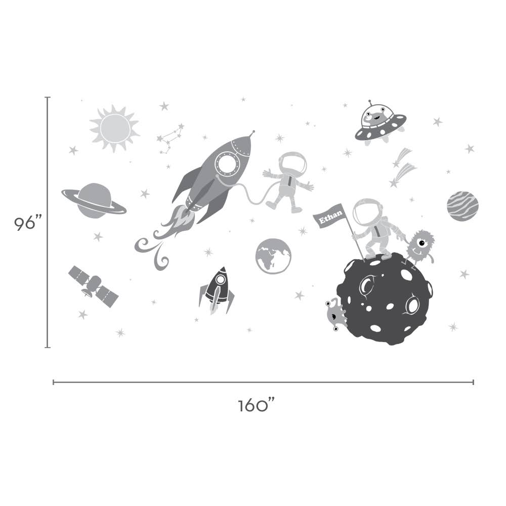 Outer Space Wall Decal G8498