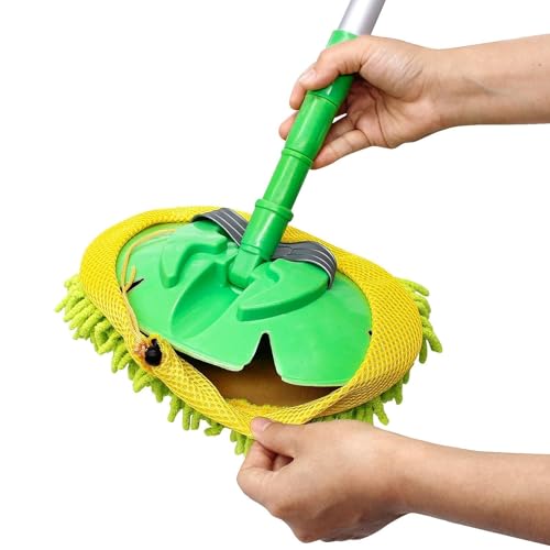 47" Car Wash Brush Mop Cleaning Tool with Long Handle H83082