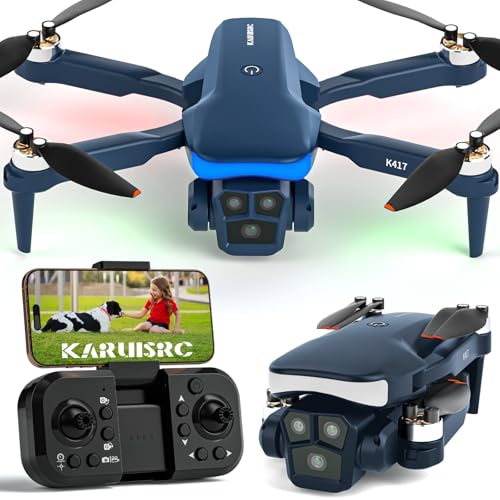 Foldable Drone with 2 Cameras 1080P HD I696