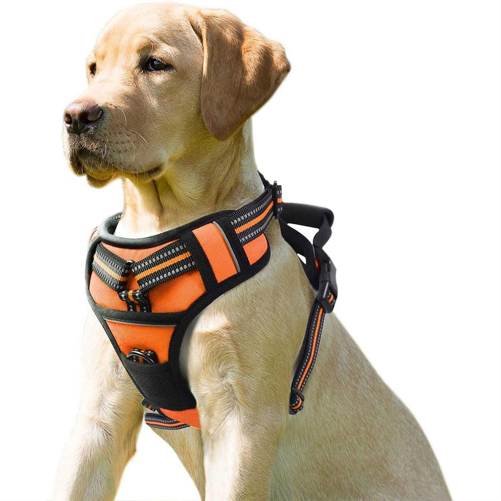Padded Reflective Dog Harness J4800