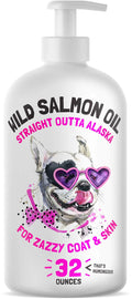 Wild Alaskan Salmon Oil for Dogs & Cats 32 oz C982771