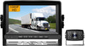 1080P 9" Wired Backup Camera System Kit with Built-in DVR, IP69 Waterproof, Split Screen, Night Vision Reversing Camera I6024