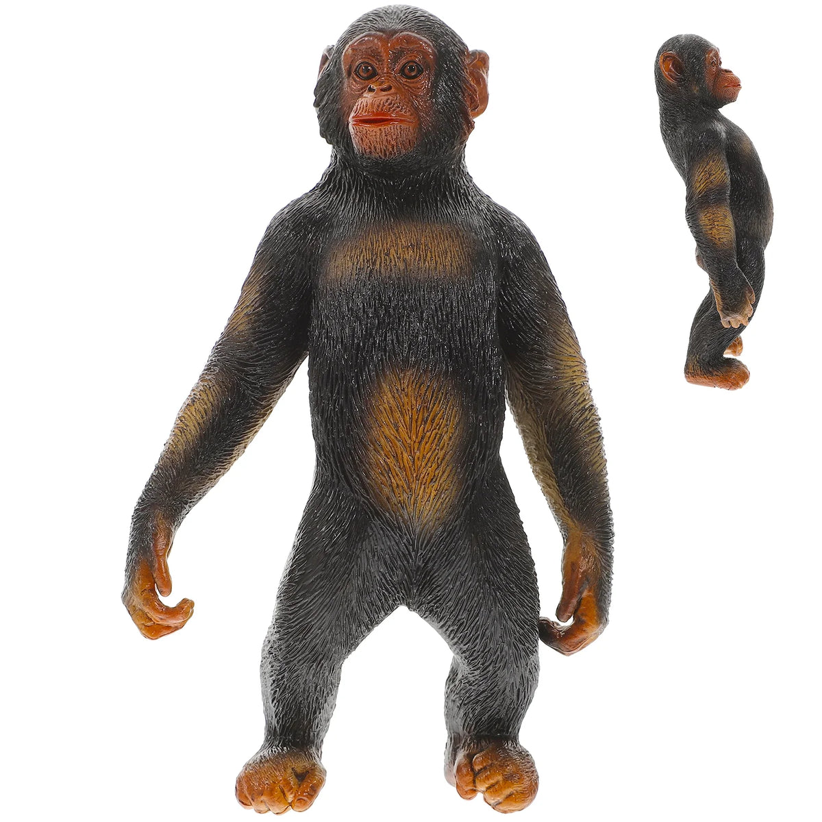 Mini Gorilla Orangutan Chimpanzee Figure Plastic Toy X39694