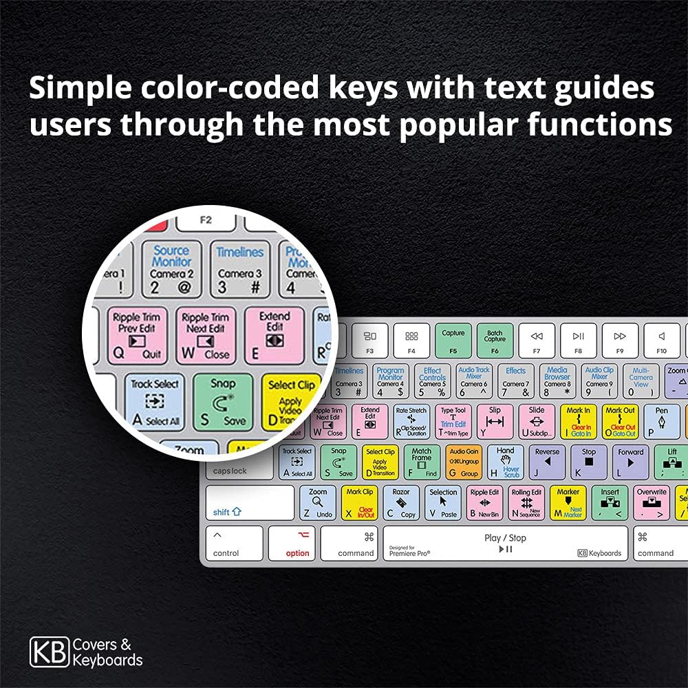 Slimline Editing Mechanical Keyboard for Windows PC B203