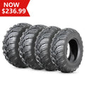 25x8-12 Front & 25x10-12 Rear All Terrain Tires Set of 4 R45479