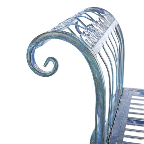 Antique White Outdoor Bench N8805
