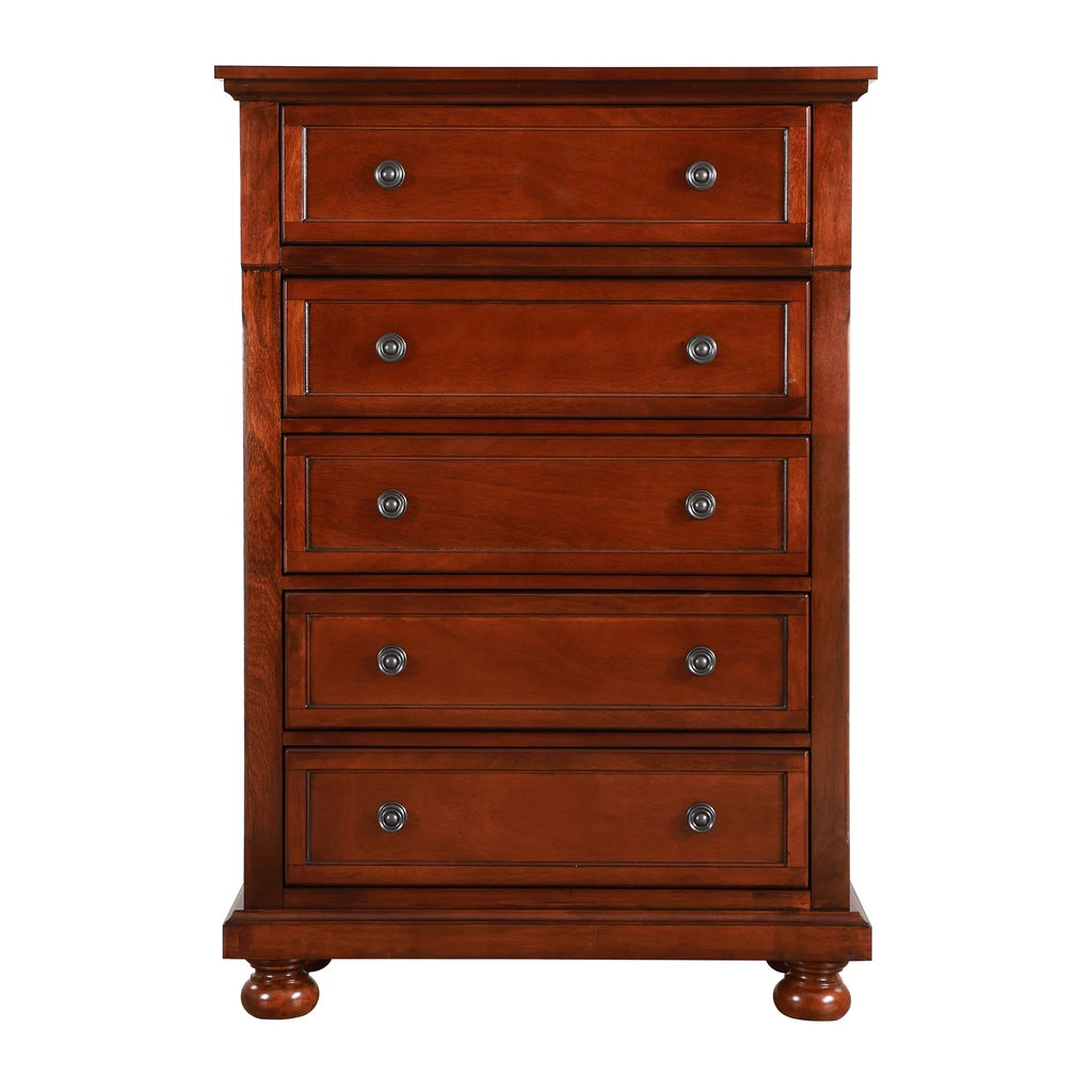 Cherry 5 Drawer Chest L28187