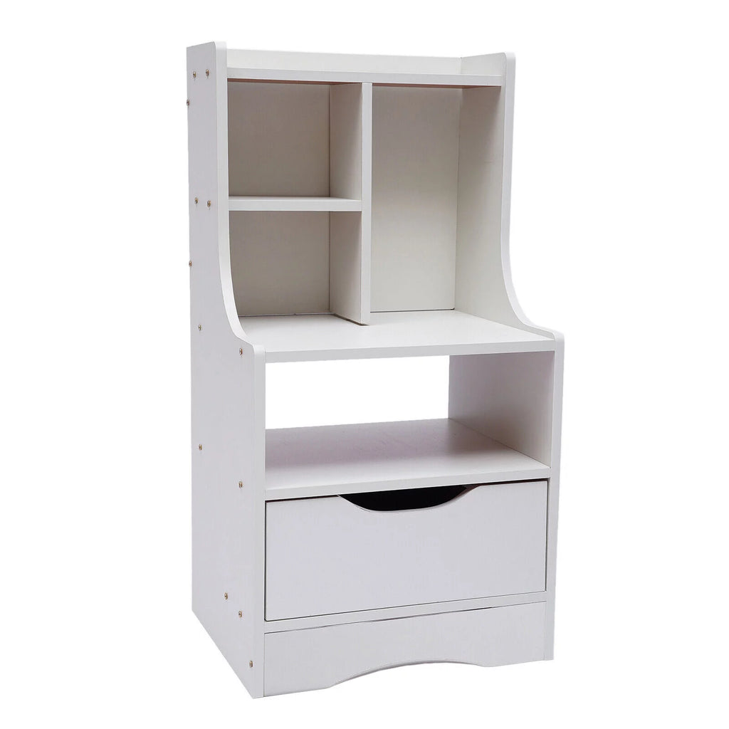 Wooden Nightstand with Drawer I963869