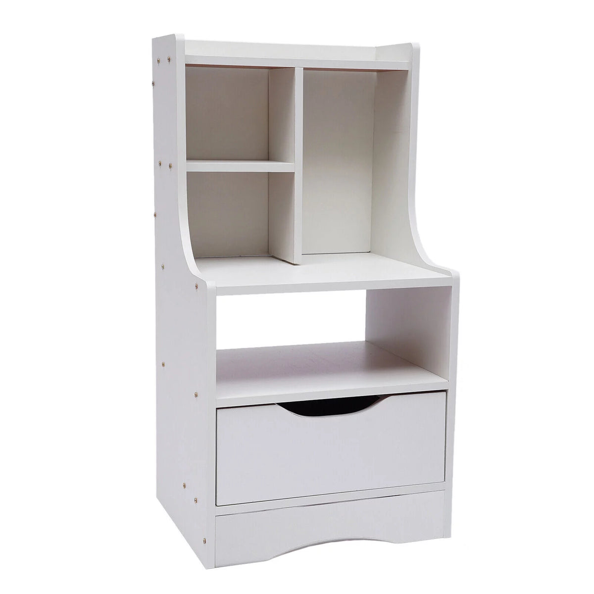 Wooden Nightstand with Drawer I963869