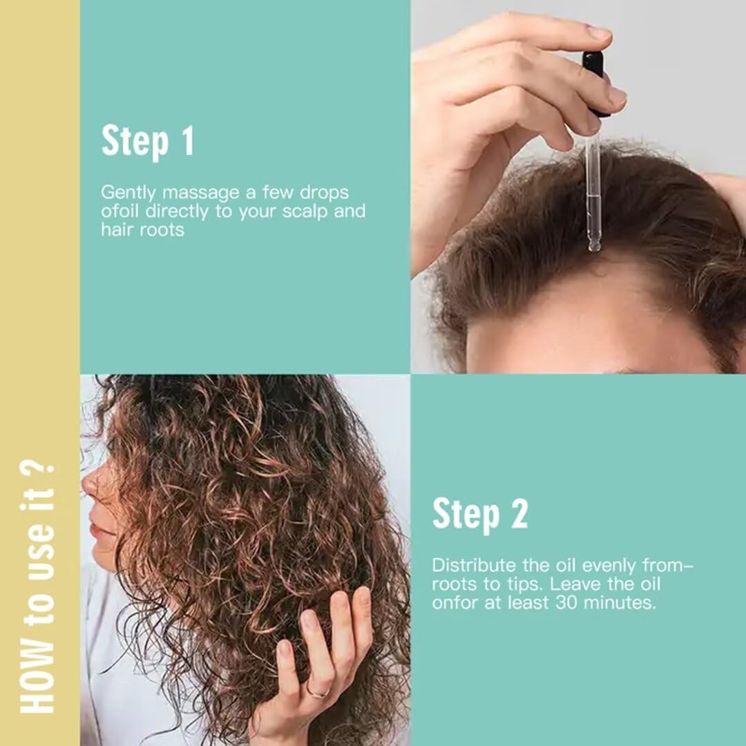 2 Oz Hair Growth Oil with Rosemary and Parsley Seed X897
