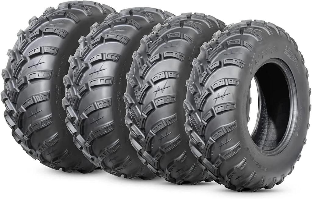 25x8-12 Front & 25x10-12 Rear All Terrain Tires Set of 4 R45479