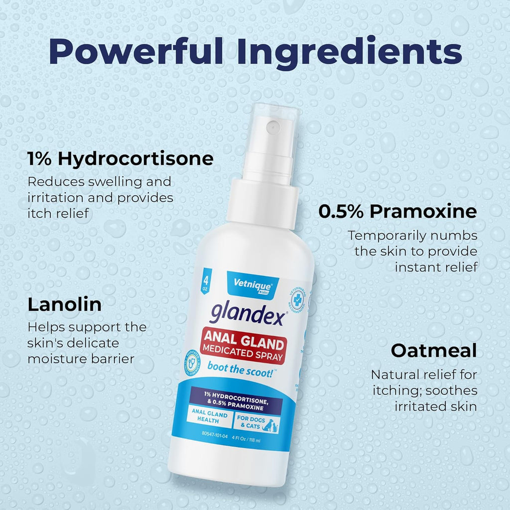 Medicated Dog Anal Gland Spray (4oz) T31965