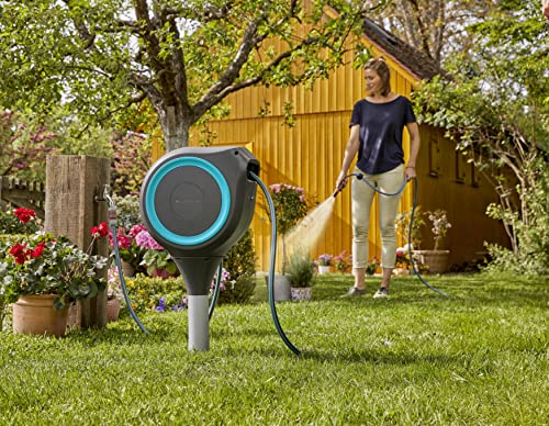 50' x 1/2" Automatic Retractable Garden Hose Reel Z590860