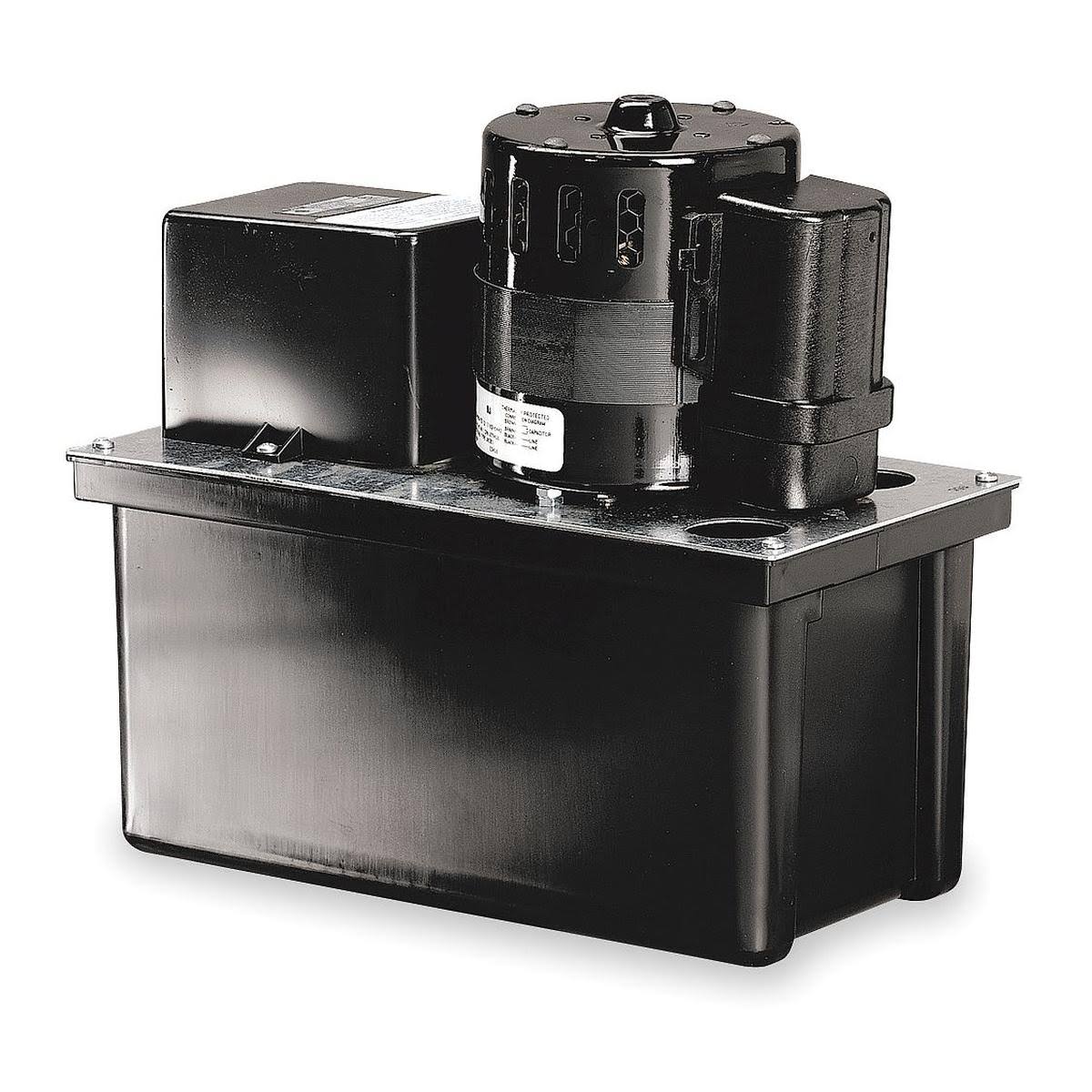 Condensate Removal Pump, 1/5 HP, 120VAC, 3/8x22 Copper Tube Discharge C86852