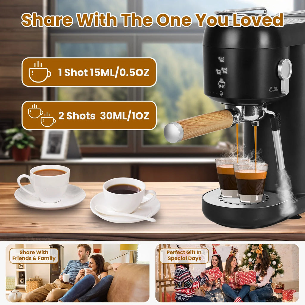 Espresso Machine with Milk Frother System H713409