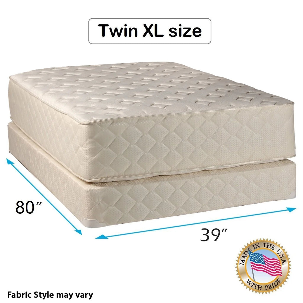 Twin Extra Long Innerspring Mattress & Box Spring Set W928