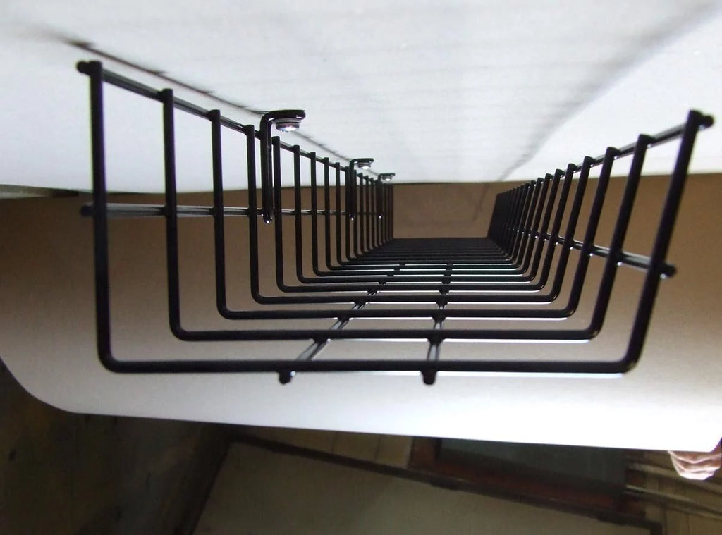 36 Inch Under Desk Cable Organizer Cord Tray W56692
