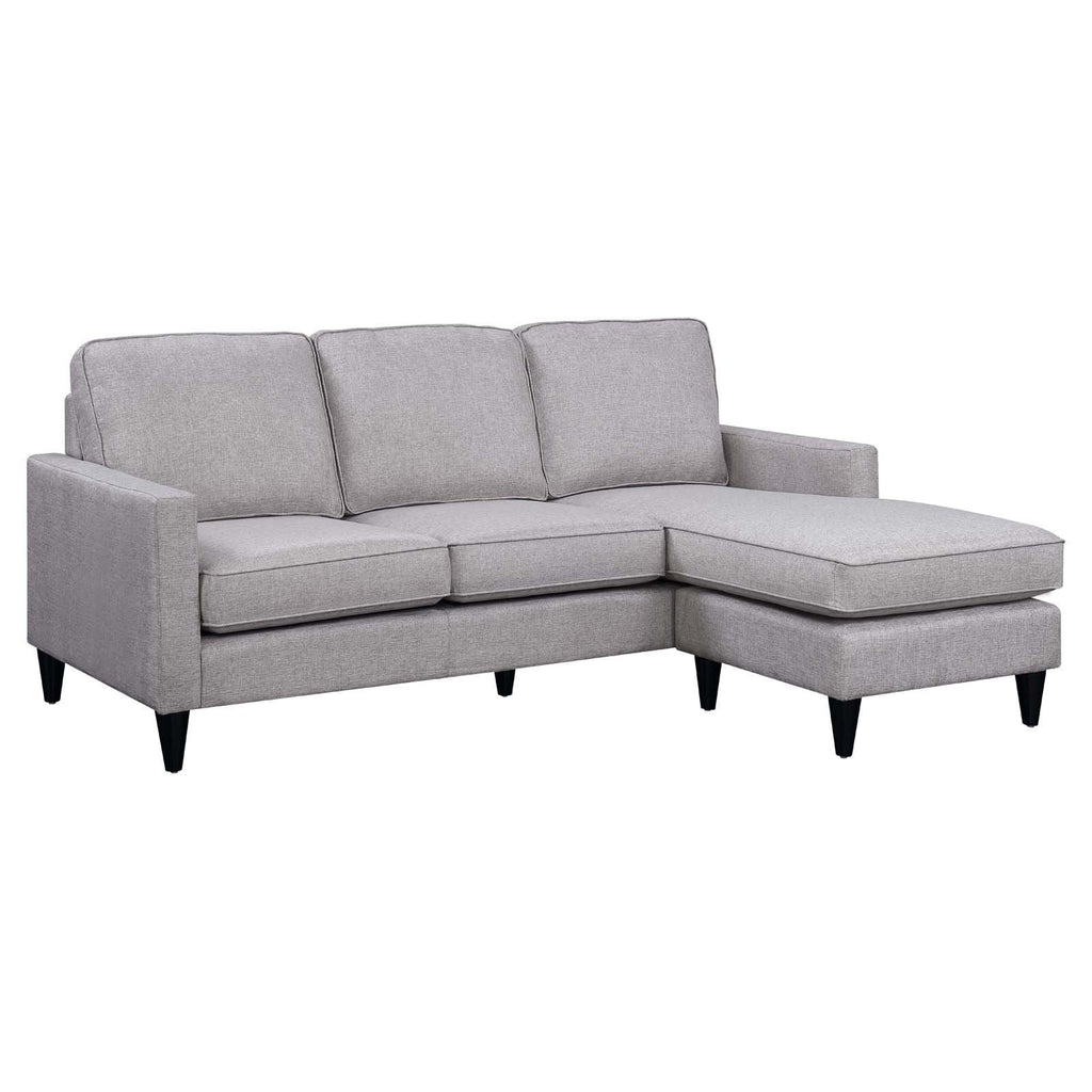 Charcoal Reversible Chaise Sectional B38798