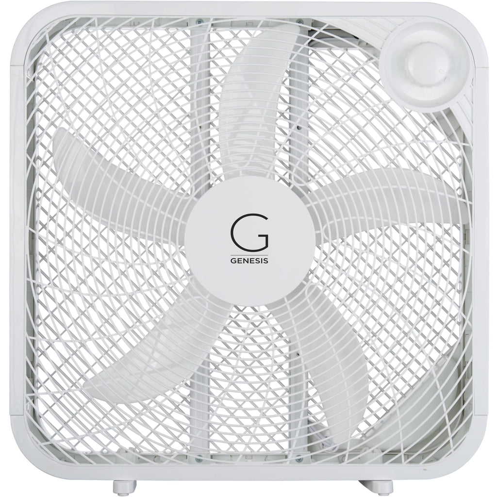 3 Speed Box Fan White U5395