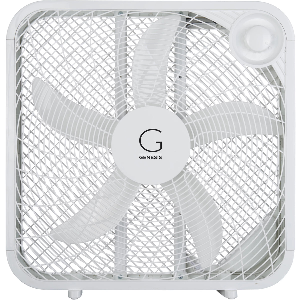 3 Speed Box Fan White U5395