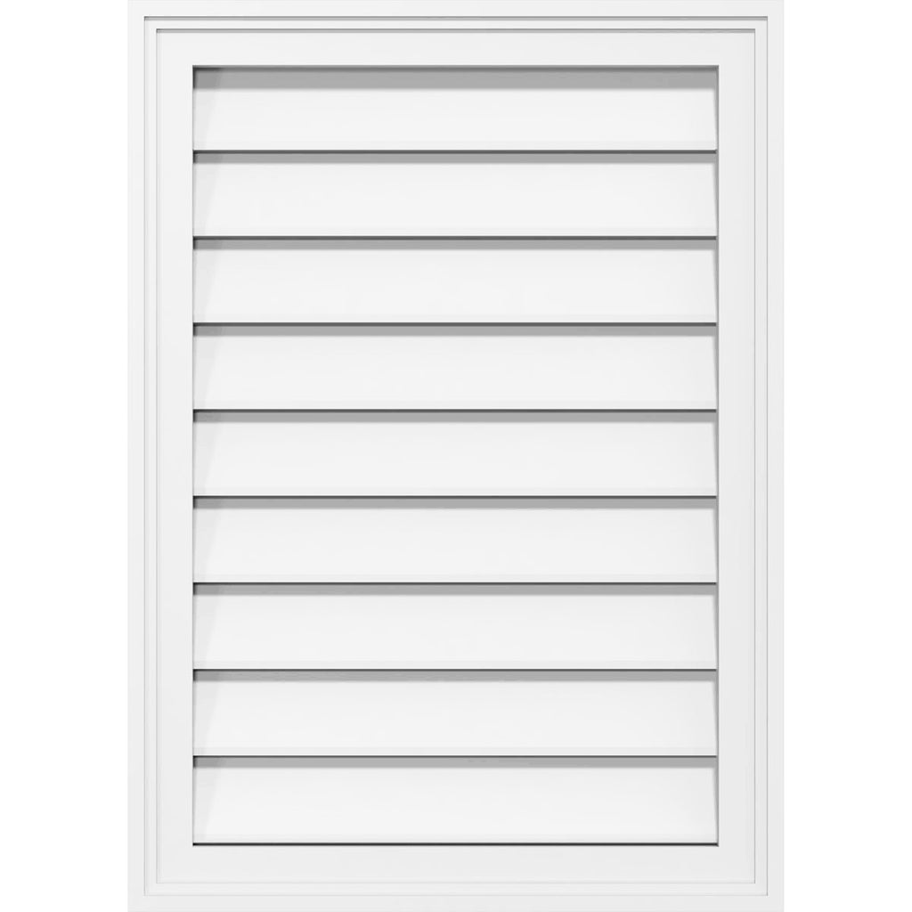 36x22W x 28x22H PVC Gable Vent P5260