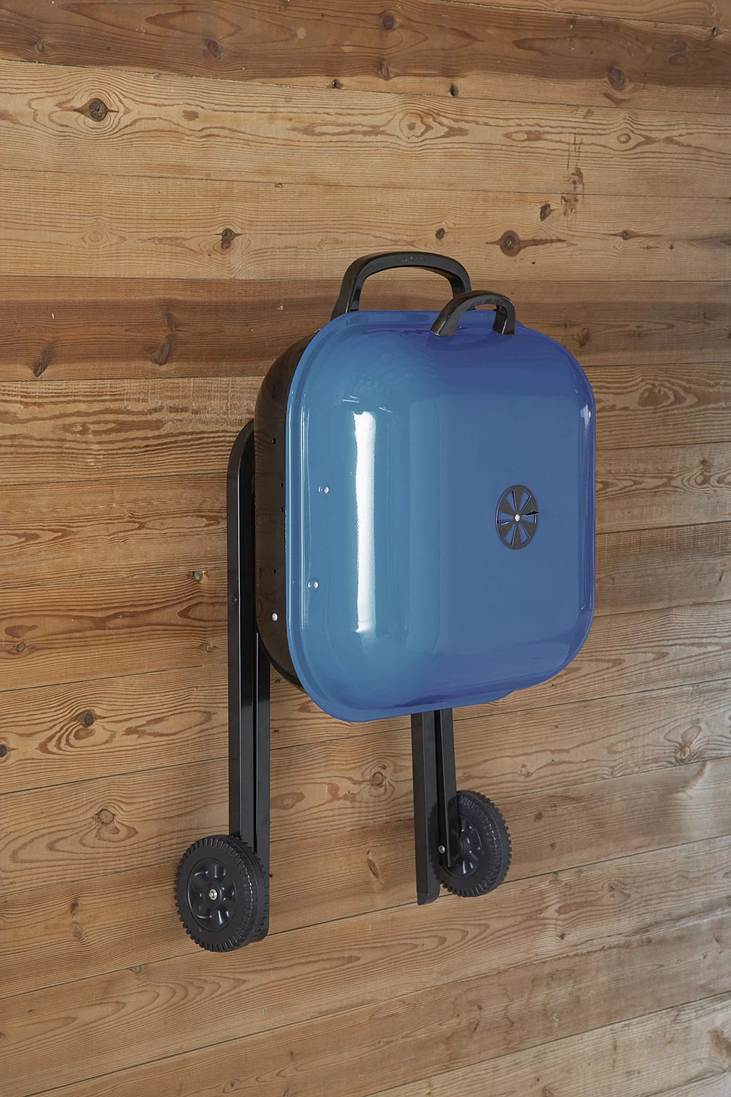 Blue Portable Steel Charcoal Grill I643