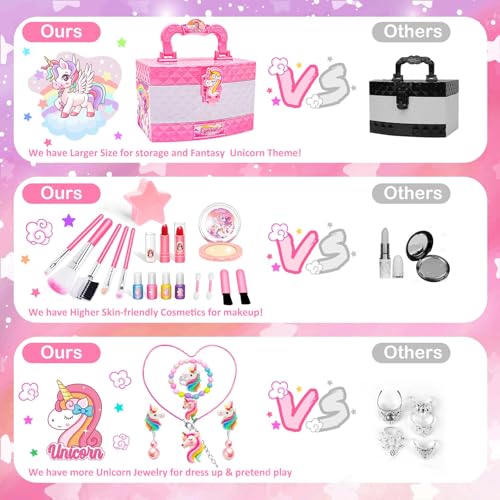 Washable Princess Dresses Pretend Makeup Set D83666