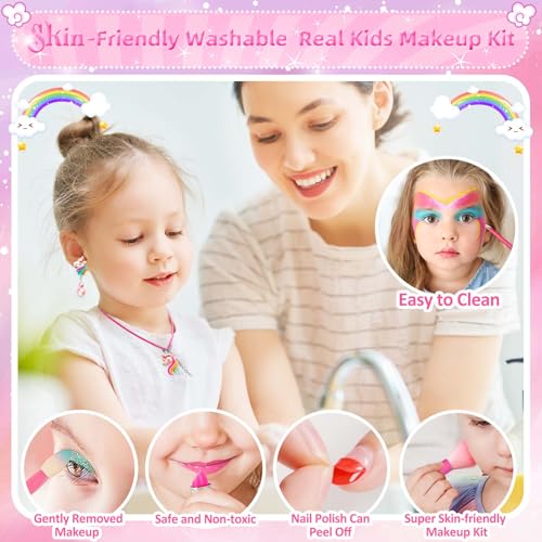 Washable Princess Dresses Pretend Makeup Set D83666