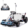 White 36V Electric Go Kart U8757