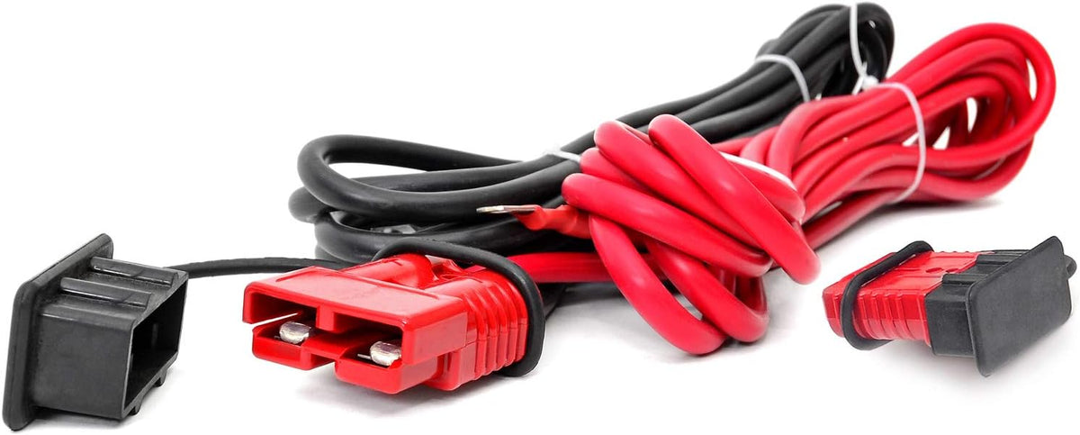 Black 24 FT Quick Disconnect Winch Power Cable T34204