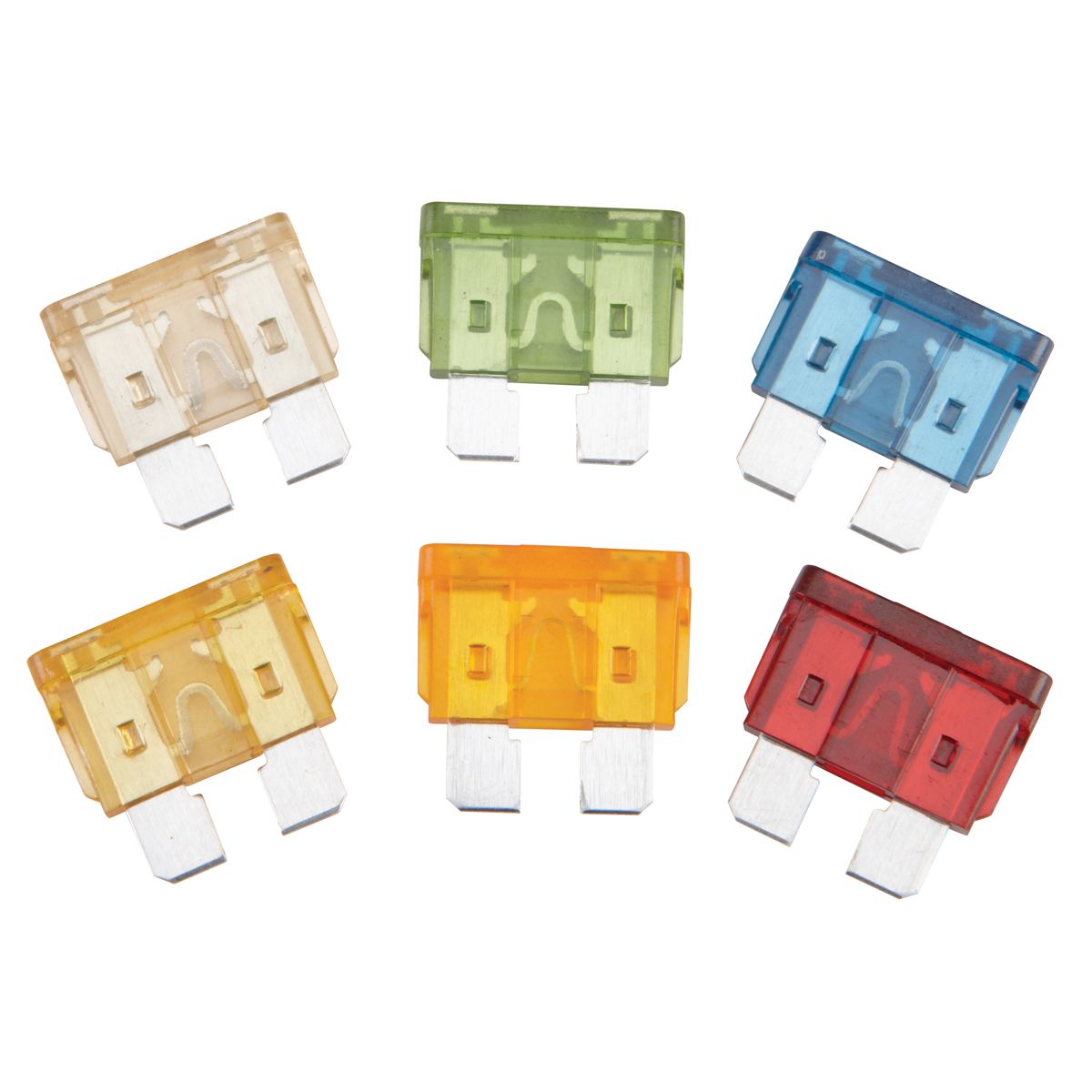 Standard Blade Fuse Assortment, 60-Piece K805290