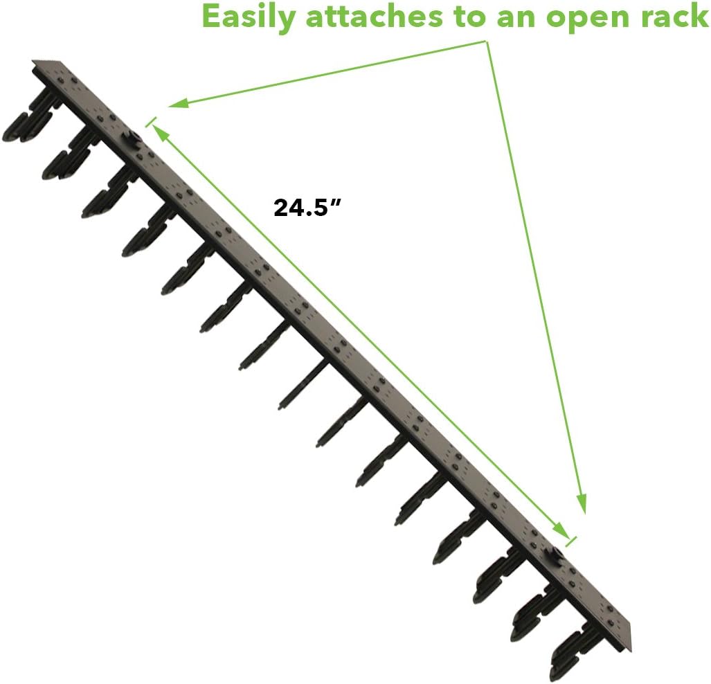 2 Channel Plastic Vertical Cable Manager 34 Inch K242
