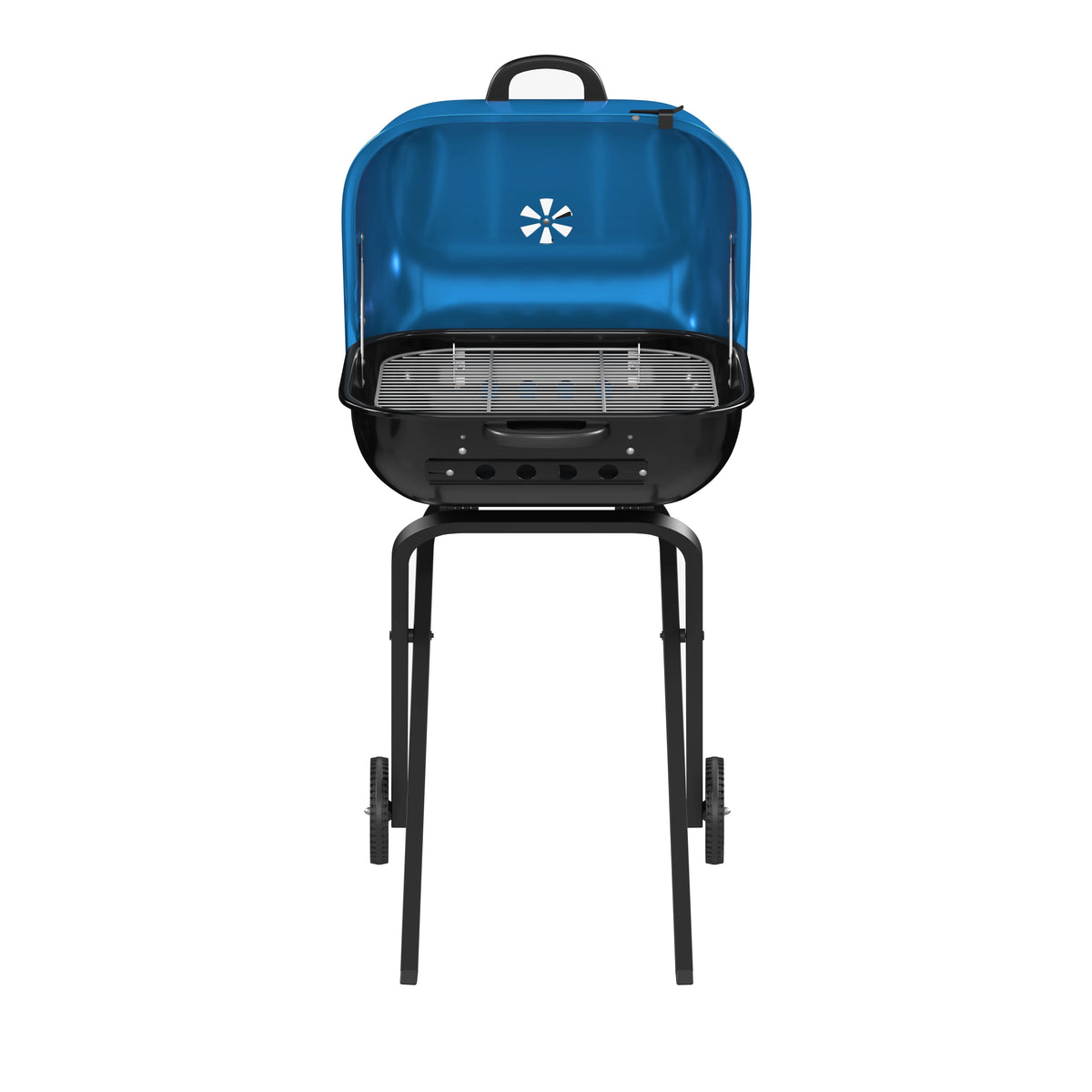 Blue Portable Steel Charcoal Grill I643