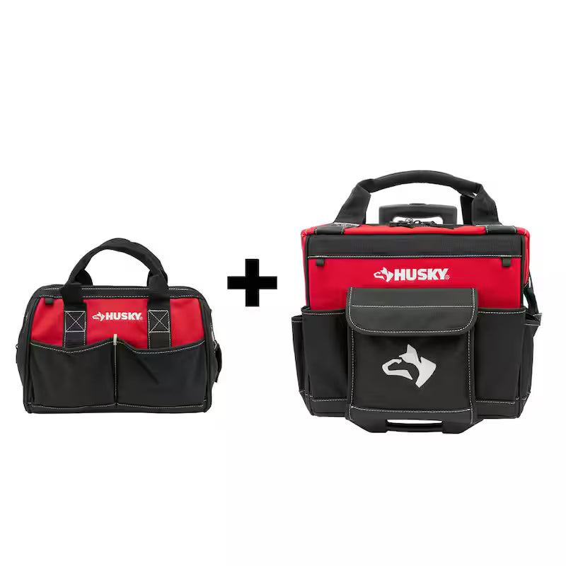 14 in. Rolling Tool Bag with 12 in. Tool Bag P45267