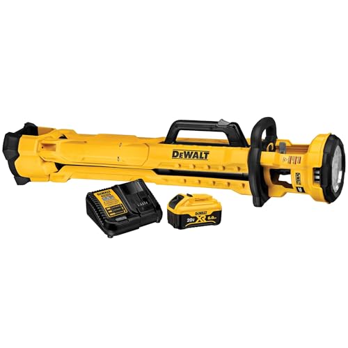 20V MAX Cordless LED Work Light and Tripod Base Kit with Battery and Charger T592