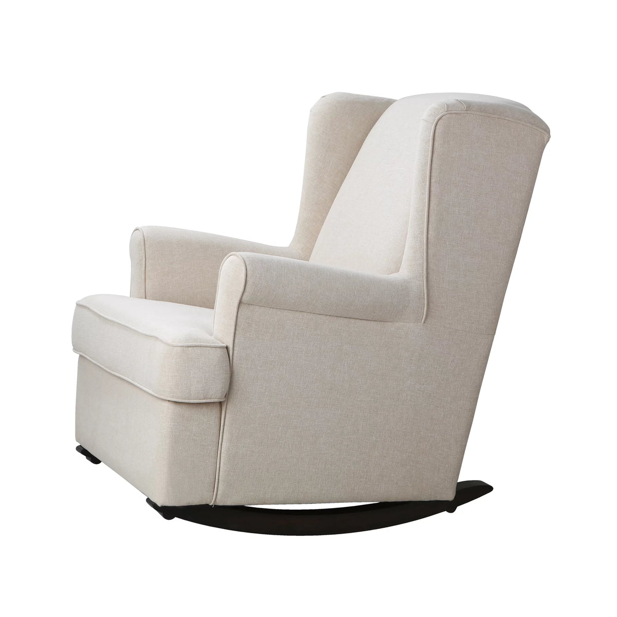 Upholstered Wingback Rocking Chair N505523