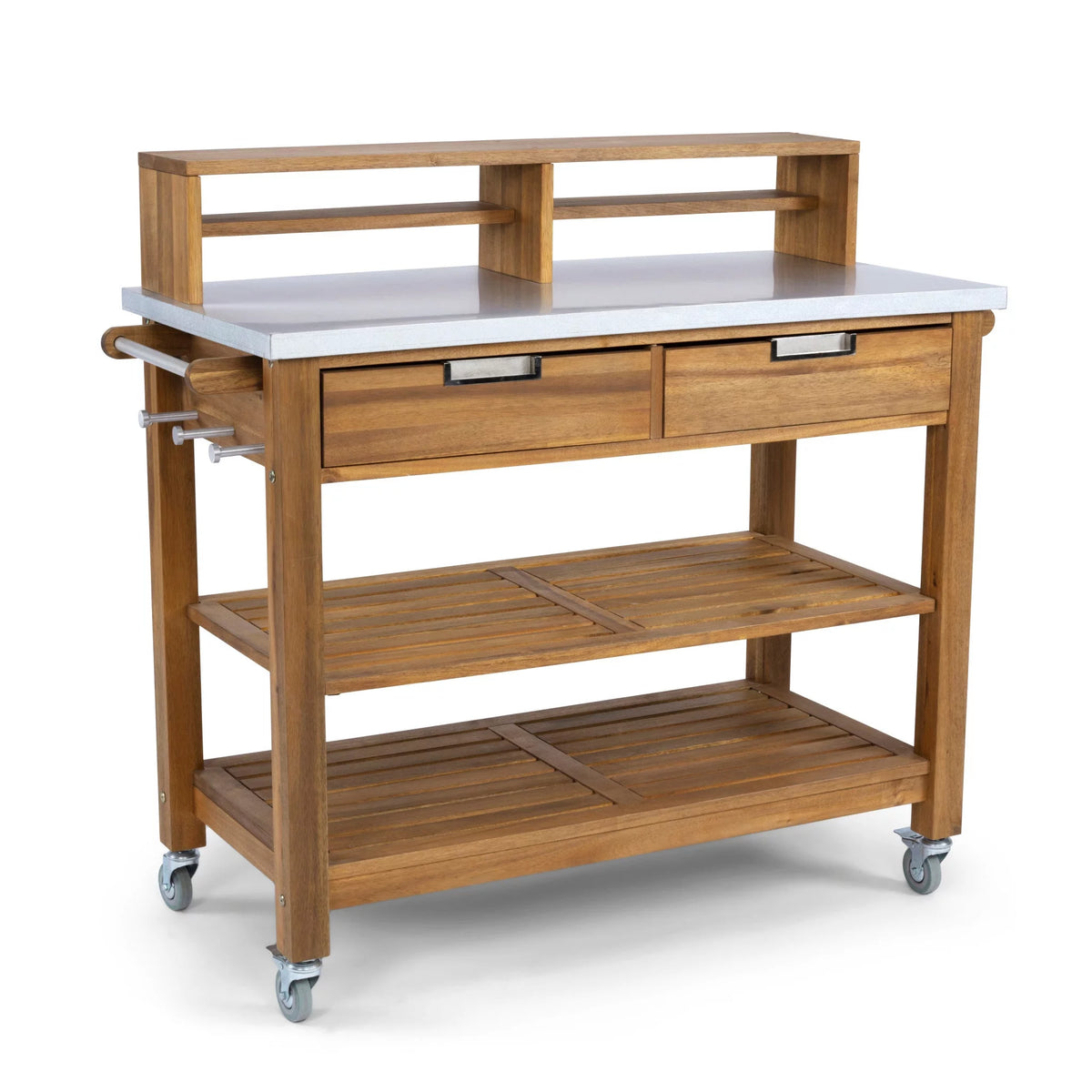 Brown Wood Potting Bench P854