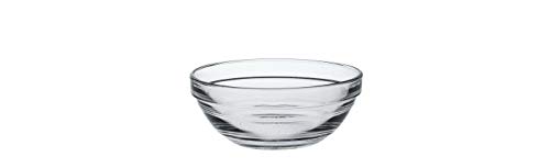 Clear Glass Stackable Mixing Bowls Set of 6 X44057