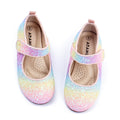 Colorful Glitter Mary Jane Ballet Flats A54938