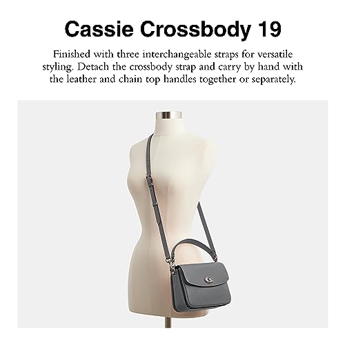 Polished Pebbled Leather Cassie Crossbody 19 T655271