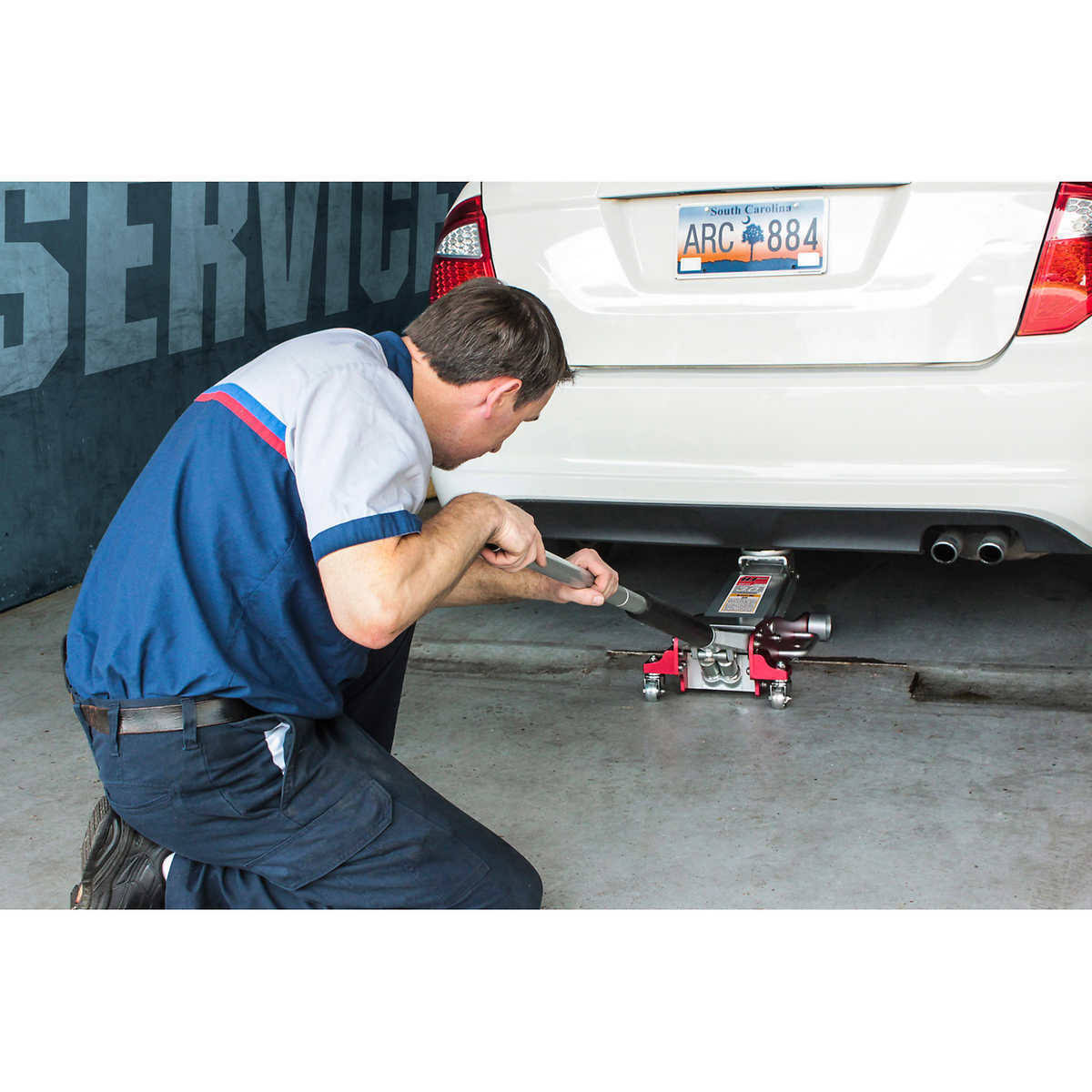 3 Ton Low Profile Aluminum Steel Floor Jack T8205