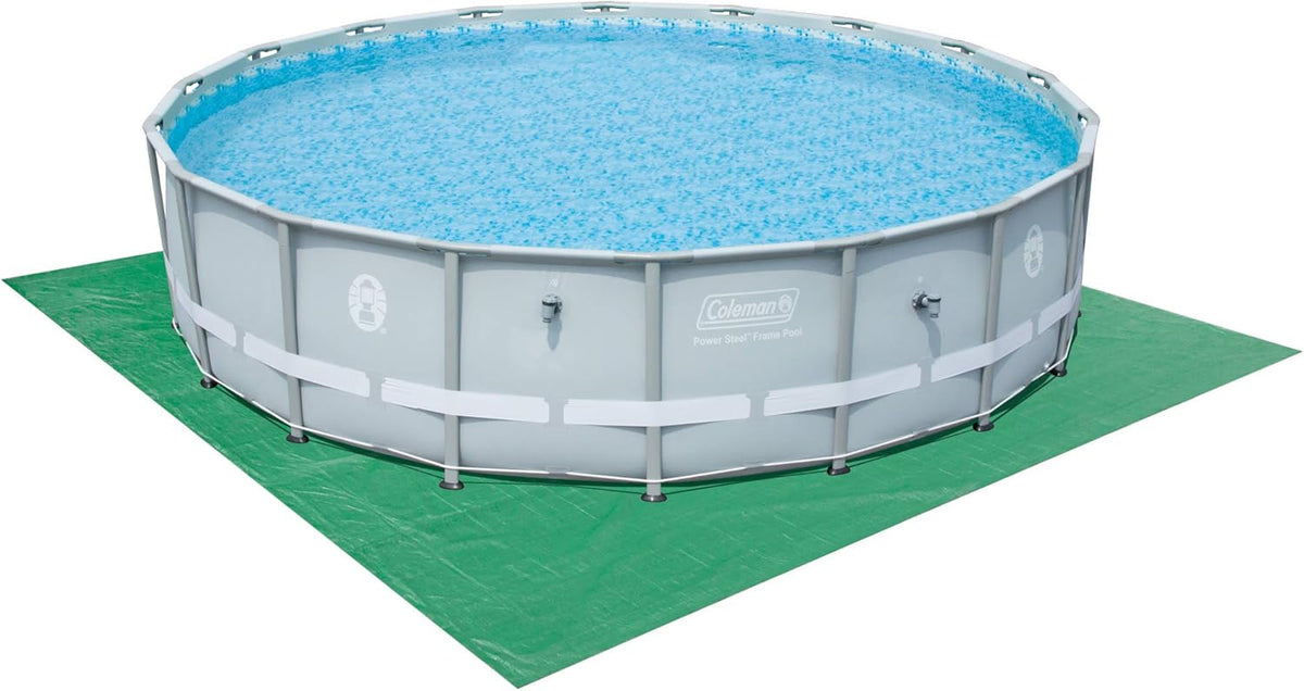 18' x 48" Power Steel Frame Above-Ground Swimming Pool Set G9019