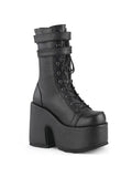 Black Vegan Leather Shoes L588