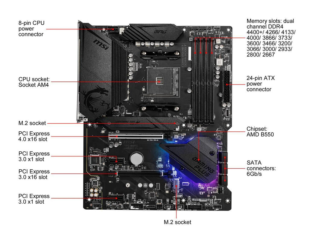 ATX AMD Motherboard W4282