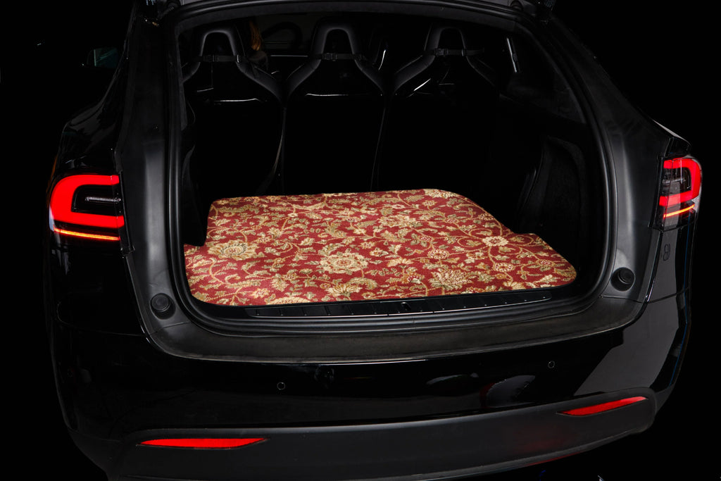 Red Oriental Car Mats G79942