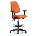 Orange Ergonomic Drafting Chair N769