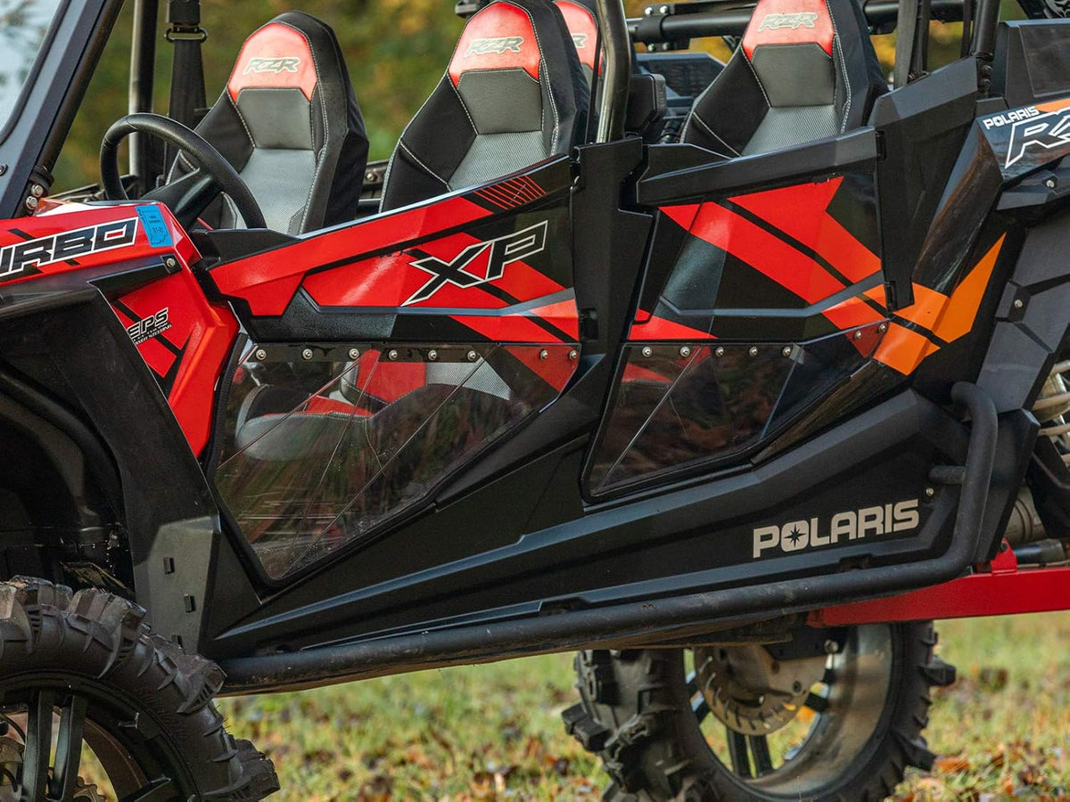 Clear Lower Door Inserts for Polaris RZR S4 1000 W890100