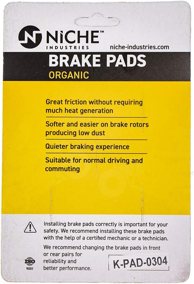 Brake Pad Set Pack of 2 U9035