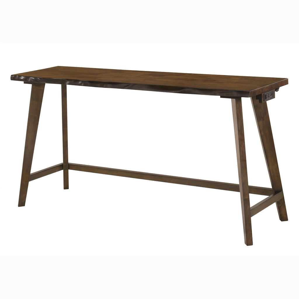 Walnut Wood 4-Piece Counter Height Table Set H83718